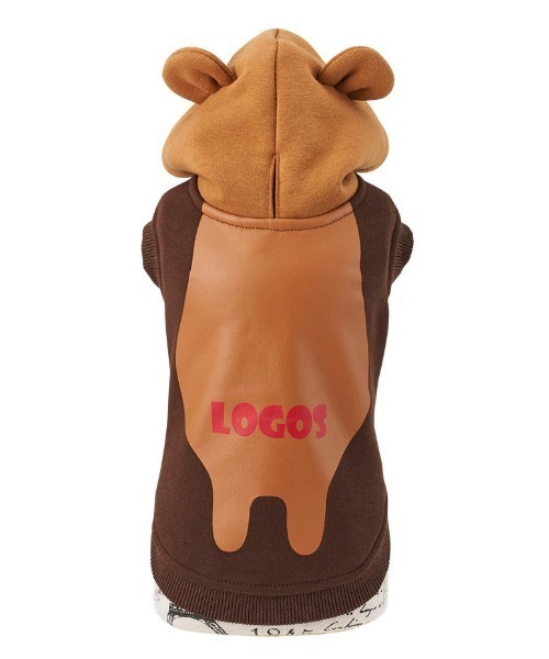 LOGOS（ロゴス）の「LOGOS/なりきりクマパーカー（ペットウェア・メンズ・ブラウン/イエロー・XS/S/M/L/2L/3L）」の13枚目の写真