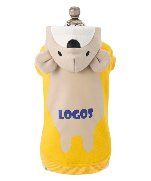LOGOS（ロゴス）の「LOGOS/なりきりクマパーカー（ペットウェア・メンズ・ブラウン/イエロー・XS/S/M/L/2L/3L）」の14枚目の写真