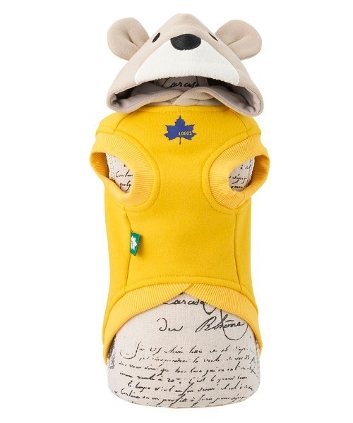 LOGOS（ロゴス）の「LOGOS/なりきりクマパーカー（ペットウェア・メンズ・ブラウン/イエロー・XS/S/M/L/2L/3L）」の19枚目の写真