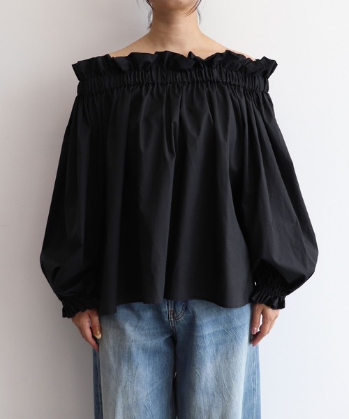 yusho7027様 セール】ギャザーオフショルブラウス（シャツ/ブラウス）｜BABYLONE