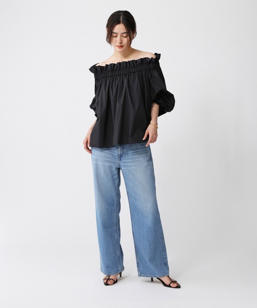 yusho7027様 セール】ギャザーオフショルブラウス（シャツ/ブラウス）｜BABYLONE