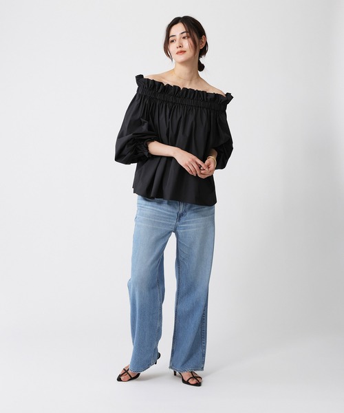 バビロン　ブラウス BABYLONE ブラウス シャツ バンドカラーシャツ レディース