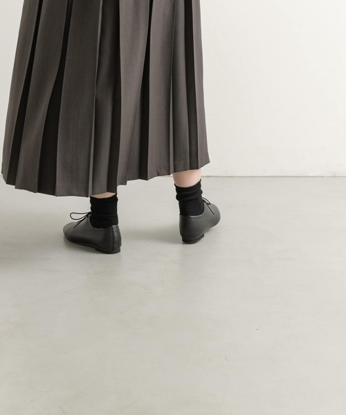 URBAN RESEARCH DOORS(アーバンリサーチドアーズ)の「レースアップシューズ(その他シューズ・レディース・オフホワイト/ブラック・36/37/38)」の6枚目の写真