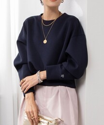 NOLLEY’S Sophi | 刺繍ダンボールショートプルオーバーカットソー(Tシャツ/カットソー)