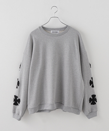 DISCOVERED / ディスカバード IRON CROSS CROCHET SWEAT