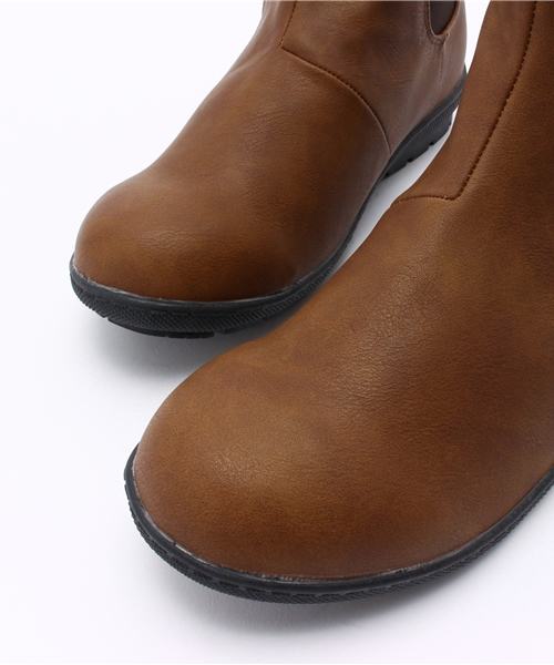 Noubel Voug Relax（ヌーベルヴォーグリラックス）の「Noubel Voug Relax(ヌーベル　ヴォーグ　リラックス)/サイドゴアブーツ(スムース素材　ゴム製アウトソール)（ブーツ・レディース・ブラウン/ダークブラウン/ボルドー/ブラック・M/S/LL/L）」の7枚目の写真