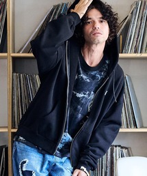 mpa3575-logo zip up hoodie ジップパーカー