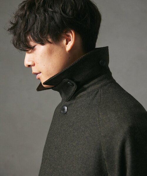【セール】HIGH LAND WOOL オーバーサイズバルマカーンコート（ステンカラーコート）｜JOURNAL STANDARD relume（ジャーナルスタンダード レリューム）