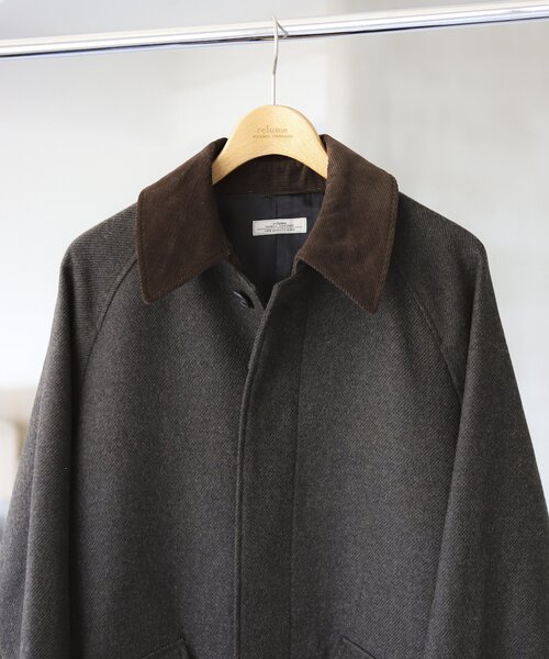 【セール】HIGH LAND WOOL オーバーサイズバルマカーンコート（ステンカラーコート）｜JOURNAL STANDARD relume（ジャーナルスタンダード レリューム）