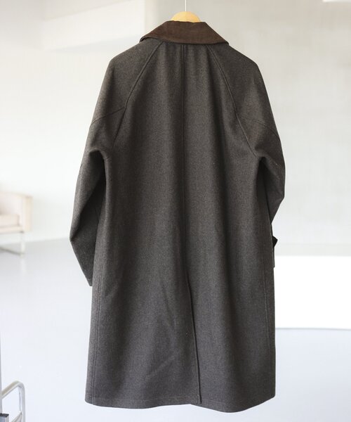 【セール】HIGH LAND WOOL オーバーサイズバルマカーンコート（ステンカラーコート）｜JOURNAL STANDARD relume（ジャーナルスタンダード レリューム）