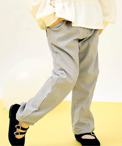 apres les cours(アプレレクール)の「【あったか】裏起毛ハートポケットきゅんパンツ(その他パンツ・キッズ・ブラック/アイボリー/グレー/インディゴブルー/ブラウン・80/90/100/110/120/130/140)」の3枚目の写真