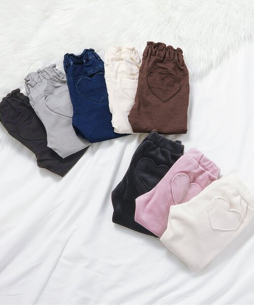セール】【あったか】裏起毛ハートポケットきゅんパンツ（その他パンツ