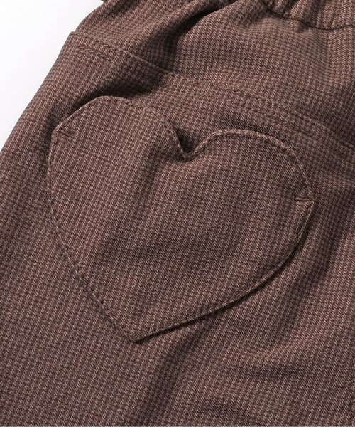 apres les cours(アプレレクール)の「【あったか】裏起毛ハートポケットきゅんパンツ(その他パンツ・キッズ・ブラック/アイボリー/グレー/インディゴブルー/ブラウン・80/90/100/110/120/130/140)」の19枚目の写真