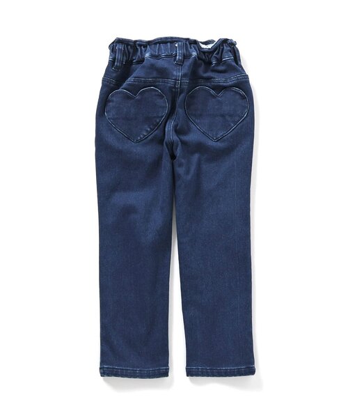 apres les cours(アプレレクール)の「【あったか】裏起毛ハートポケットきゅんパンツ(その他パンツ・キッズ・ブラック/アイボリー/グレー/インディゴブルー/ブラウン・80/90/100/110/120/130/140)」の7枚目の写真