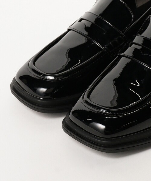 B:MING by BEAMS（ビーミングバイビームス）の「スクエア ローファー（ローファー・レディース・ブラック/ブラウン・22.5cm/23.5cm/24.5cm）」の4枚目の写真