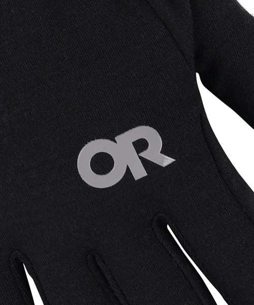OUTDOOR RESEARCH（アウトドアリサーチ）の「OUTDOOR RESEARCH/アウトドアリサーチ Alpine Onset Merino 240 Sensor Liners（手袋・メンズ・ブラック・MEDIUM/LARGE）」の4枚目の写真