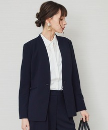 JETSET SOLO PLUS （ジェットセットソロプラス）の「カットジョーゼットテーラードジャケット（テーラードジャケット）」