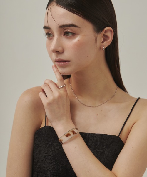 ciite'（シーテ）の「シャイニーマーブル ブレスレット（バングル/リストバンド・レディース・ゴールド/シルバー・FREE）」の8枚目の写真