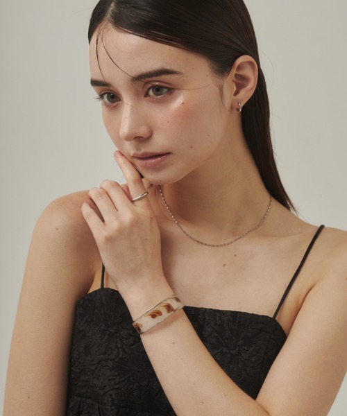 ciite'（シーテ）の「シャイニーマーブル ブレスレット（バングル/リストバンド・レディース・ゴールド/シルバー・FREE）」の9枚目の写真