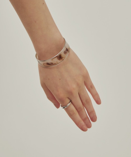 ciite'（シーテ）の「シャイニーマーブル ブレスレット（バングル/リストバンド・レディース・ゴールド/シルバー・FREE）」の10枚目の写真