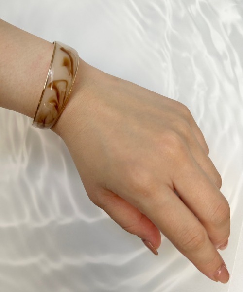 ciite'（シーテ）の「シャイニーマーブル ブレスレット（バングル/リストバンド・レディース・ゴールド/シルバー・FREE）」の12枚目の写真