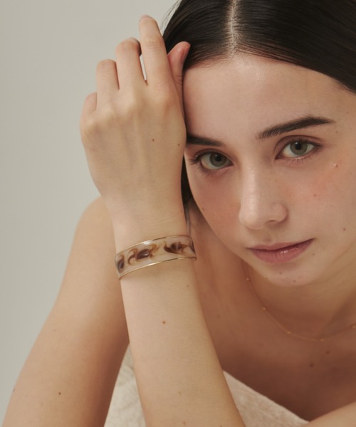 ciite'（シーテ）の「シャイニーマーブル ブレスレット（バングル/リストバンド・レディース・ゴールド/シルバー・FREE）」の20枚目の写真