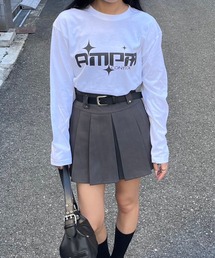 グラフィックデザインロンT／長袖Tシャツ