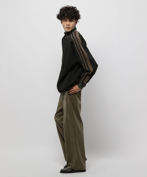 niko and...(ニコアンド)の「ニットトラックジャケット(ニット/セーター・メンズ・ブラック/ブルー/オレンジ・MEDIUM/LARGE)」の16枚目の写真