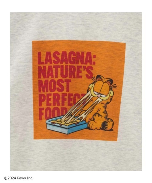 Mac-House（マックハウス）の「【別注限定展開】ガーフィールドスウェットプルオーバー（スウェット・メンズ・グレイッシュベージュ/アッシュグレー/チャコールグレー・M/L/XL）」の7枚目の写真