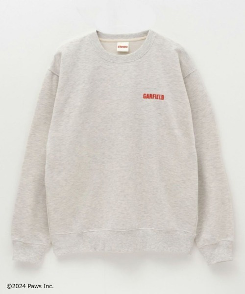 Mac-House（マックハウス）の「【別注限定展開】ガーフィールドスウェットプルオーバー（スウェット・メンズ・グレイッシュベージュ/アッシュグレー/チャコールグレー・M/L/XL）」の4枚目の写真