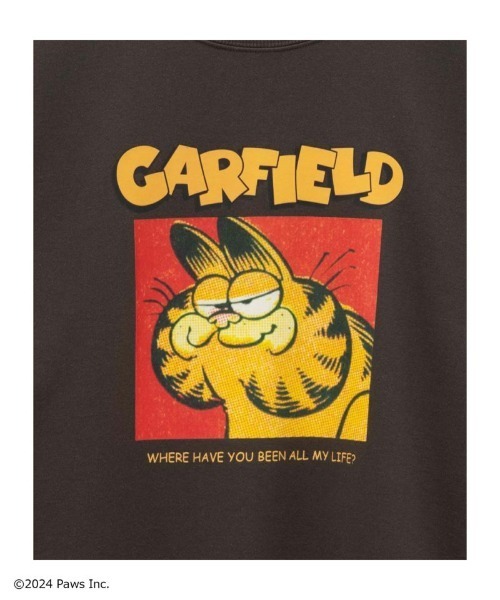 Mac-House（マックハウス）の「【別注限定展開】ガーフィールドスウェットプルオーバー（スウェット・メンズ・グレイッシュベージュ/アッシュグレー/チャコールグレー・M/L/XL）」の10枚目の写真