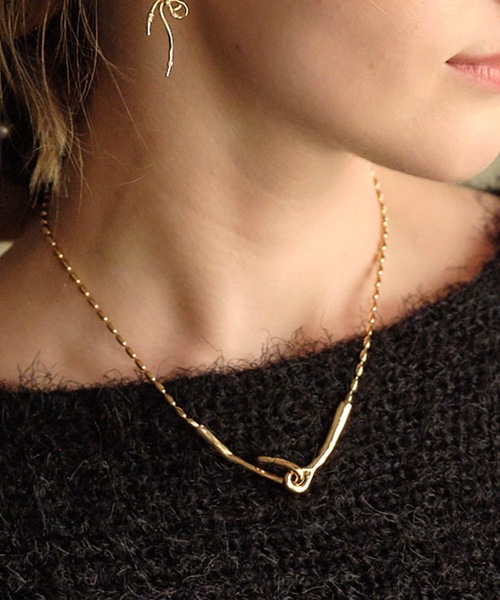 ANOH（アノー）の「フックチョーカー（チョーカー・レディース・シルバー/ゴールド・FREE）」の2枚目の写真