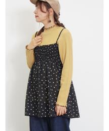 Samansa Mos2 | ◎シャーリングキャミチュニック(チュニック)