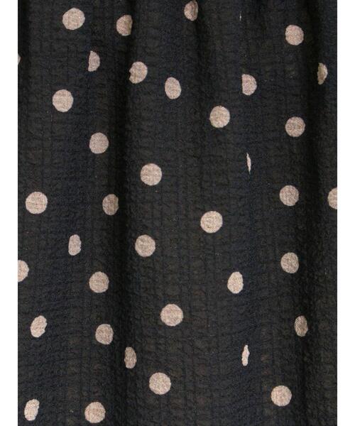 Samansa Mos2(サマンサ モスモス)の「◎シャーリングキャミチュニック(チュニック・レディース・ブラック/モカ/キナリ・F)」の7枚目の写真