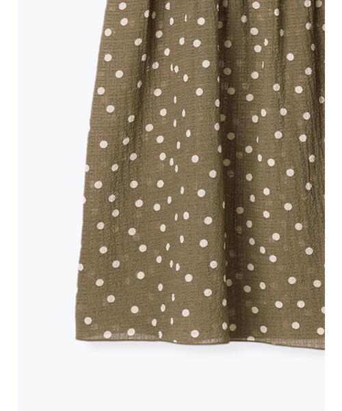 Samansa Mos2(サマンサ モスモス)の「◎シャーリングキャミチュニック(チュニック・レディース・ブラック/モカ/キナリ・F)」の14枚目の写真