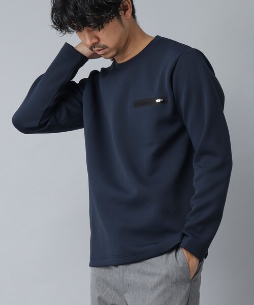 【セール】【ACTIVE SECT】《限定展開 / 吸水速乾 / 抗菌防臭》シーリングポケットロンT(スウェット)|NOLLEY\'S(ノーリーズ)