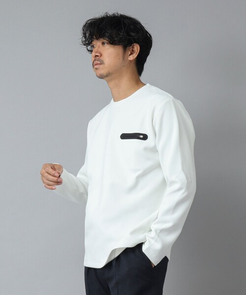 NOLLEY’S（ノーリーズ）の「【ACTIVE SECT】《限定展開 / 吸水速乾 / 抗菌防臭》シーリングポケットロンT（スウェット・メンズ・ホワイト/ブラック/ダークネイビー・S/L/M/XL）」の15枚目の写真