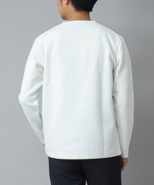 NOLLEY’S（ノーリーズ）の「【ACTIVE SECT】《限定展開 / 吸水速乾 / 抗菌防臭》シーリングポケットロンT（スウェット・メンズ・ホワイト/ブラック/ダークネイビー・S/L/M/XL）」の17枚目の写真