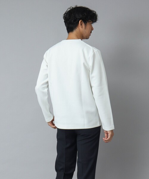 NOLLEY’S（ノーリーズ）の「【ACTIVE SECT】《限定展開 / 吸水速乾 / 抗菌防臭》シーリングポケットロンT（スウェット・メンズ・ホワイト/ブラック/ダークネイビー・S/L/M/XL）」の18枚目の写真