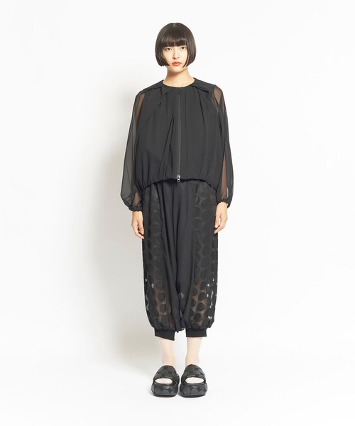 gomme（ゴム）の「ブラックライン　ローパンツ（その他パンツ・レディース・ブラック・MEDIUM）」の15枚目の写真