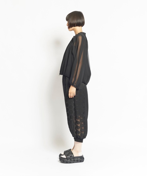 gomme（ゴム）の「ブラックライン　ローパンツ（その他パンツ・レディース・ブラック・MEDIUM）」の16枚目の写真