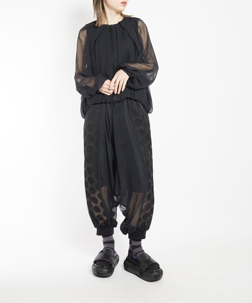 gomme（ゴム）の「ブラックライン　ローパンツ（その他パンツ・レディース・ブラック・MEDIUM）」の20枚目の写真