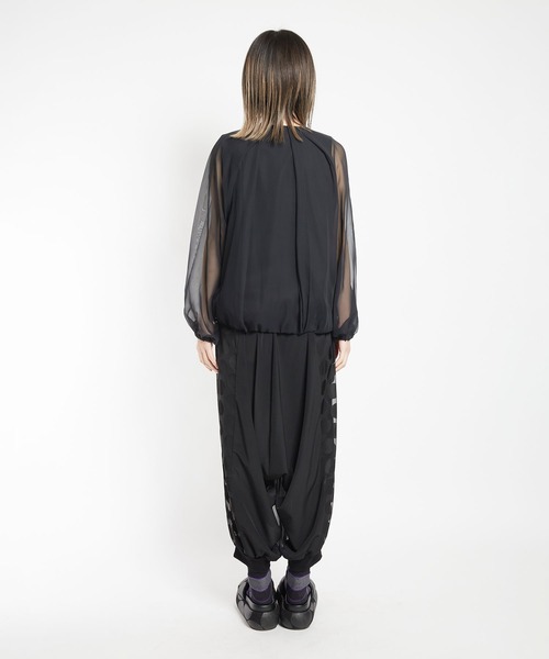 gomme（ゴム）の「ブラックライン　ローパンツ（その他パンツ・レディース・ブラック・MEDIUM）」の18枚目の写真