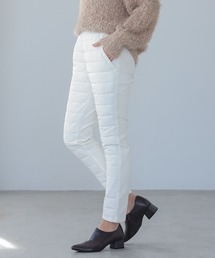 レディースのその他パンツ（ホワイト/白色系・キルティング