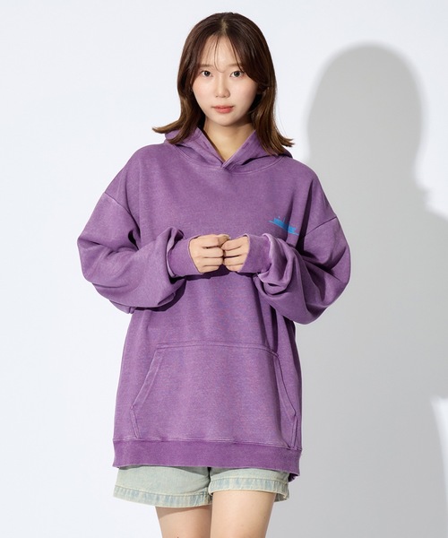 mindseeker(マインドシーカー)の「Small Logo Light Hoodie(パーカー・メンズ・グレー/ブラック/パープル・M/XL/L)」の8枚目の写真