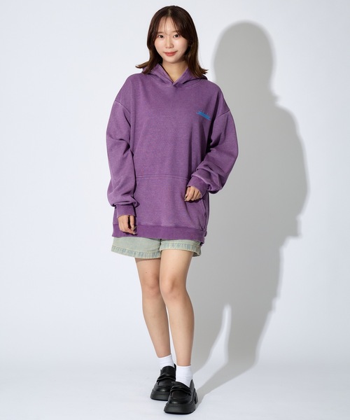 mindseeker(マインドシーカー)の「Small Logo Light Hoodie(パーカー・メンズ・グレー/ブラック/パープル・M/XL/L)」の4枚目の写真