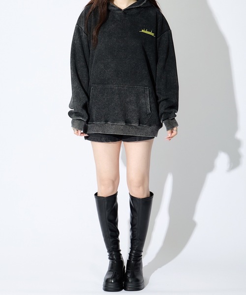 mindseeker(マインドシーカー)の「Small Logo Light Hoodie(パーカー・メンズ・グレー/ブラック/パープル・M/XL/L)」の14枚目の写真