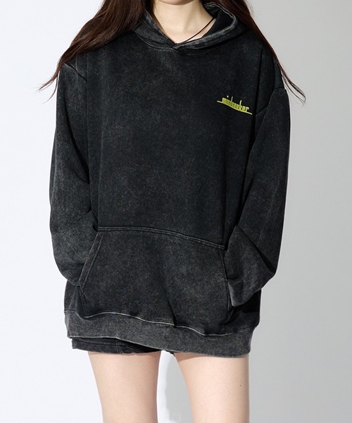 mindseeker(マインドシーカー)の「Small Logo Light Hoodie(パーカー・メンズ・グレー/ブラック/パープル・M/XL/L)」の13枚目の写真