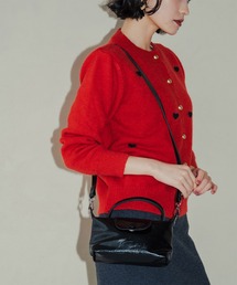 Ampirula（アンピルーラ）の「メタリックフラップミニバッグ（ショルダーバッグ）」