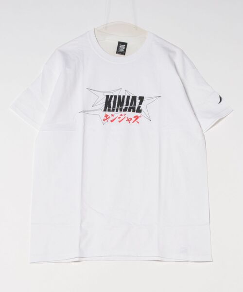 ARCHIVER(アーカイバ)の「【KINJAZ】Graphic T(Tシャツ/カットソー・メンズ・ホワイト/ブラック・LARGE/MEDIUM)」の2枚目の写真